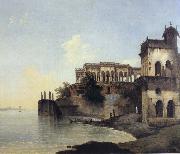 View of the Ruins of a Palace at Gazipoor on the River Ganges unknow artist